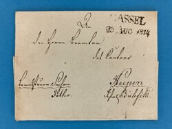 THURN & TAXIS - CASSEL - KURFÜRSTENTUM HESSEN - HEEPEN - 13.8.1814. ...