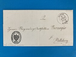 BERN - WERBUNGS COMMISSION - DELSBERG - 9.4.1834. Portofreier Brief ...
