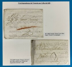 REPUBLIK VON VENEDIG - FRANCA ANVERSA - 28.7.1680 / 15.9.1690. 2 ...