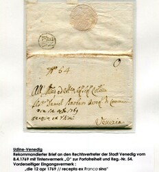 3358: Italien Vorphilatelie - Vorphilatelie