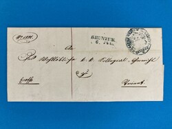 SÜDTIROL - (K2) BRUNECK - TRIENT - 4.7.1846. Portofreier-Brief von ...