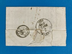 FREIBURG - ESTAVAYER - B E / 10. K - TONNERE - FRANKREICH - 27.2.1844 ...