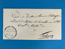 FREIBURG - CONSEIL COMMUNAL DE FRIBOURG - 3.12.1807. Portofreier ...