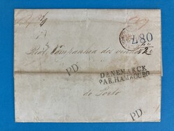 NORWEGEN - BERGEN - HAMBURG - PORTO - PORTUGAL - 4.9.1845. ...