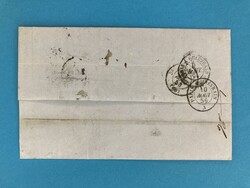 NORWEGEN - CHRISTIANIA - PARIS - FRANKREICH - TAXSTEMPEL - 7.8.1856. ...