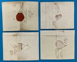 4 BRIEFE - ÖSTERREICH - WIEN - HODIMONT - FRANKFURT - BELGIEN - ...