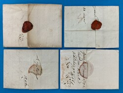 4 BRIEFE - ÖSTERREICH - GRAZ - HODIMONT - WIEN - NÜRNBERG - BELGIEN ...