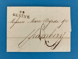 GENF - 99 / GENEVE - CHAMBERY - SAVOYEN - DEPT. CONQUIS - 12. ...