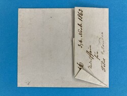 GRAUBÜNDEN - ZILLIS - CHUR - TRINS - 5.11.1863. Portofreier-Brief ...