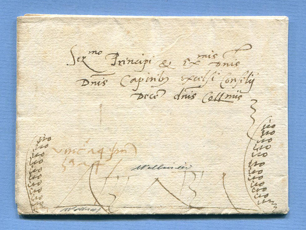 GALGENBRIEF - BRESCIA - VENEDIG - 23.1.1528. Wohl einer der ...