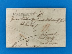 SCHAFFHAUSEN - BADENWEILER - BADEN - 18.11.1832. Auslands Porto-Brief ...
