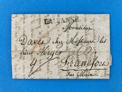 WAADT - LAUSANNE - AUSLAGE VON BASEL - EVIAN - BASEL - FRANKFURT - ...