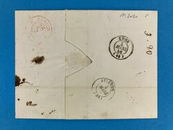 ZÜRICH - RÜSCHLIKON - FRANKREICH - 28.2.1846. Auslands Porto-Brief ...