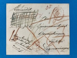 ZÜRICH - WOLLISHOFEN - CHARGÉE - AUSLAGE VON ZÜRICH - GAMMERTINGEN ...