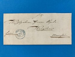 BADEN - EICHTERSHEIM - MANNHEIM - 25.10.1847. Franko-Brief von ...