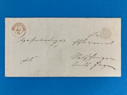 BADEN - EIGELTINGEN - WELSCHINGEN - 22.5.1846. Portofreier-Brief von ...