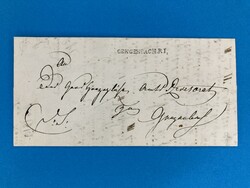 BADEN - (L1) GENGENBACH R.1. - RAYON STEMPEL - 16.9.1820. Portofreier ...