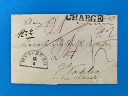 BAYERN - WÜRZBURG - CHARGÉ - WOHLEN - SCHWEIZ - 11.5.1838. ...