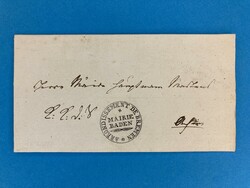 HANNOVER - ETELSEN - BADEN - BREMEN - 26.10.1811. Portofreier Brief ...