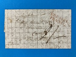 BELGIEN - (L2) BRUSSEL / FRANCO - CARDIFF - ENGLAND - 10.8.1828. ...
