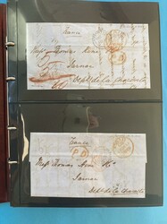 72 Briefe - 1819-1853 - GB - THOMAS HINE & CO. - JARNAC - FRANKREICH ...