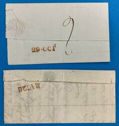 2 Briefe - 1848-1854 - SAVOYEN - AIX LES BAINS - ...