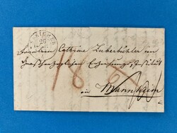 APPENZELL - SPEICHER - MANNHEIM - BADEN - 25.9.1842. Auslands ...