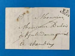 SAVOYEN - (L1) GRESY - CHAMBERY - 8.5.1845. Franko-Brief von Gresy ...