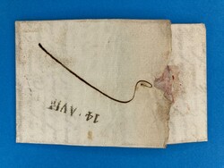 SAVOYEN - (L1) LANSLEBOURG - BESSANS - CHAMBERY - 11.4.1824. ...