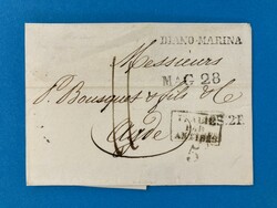 SARDINIEN - (L1) DIANO MARINA - AGDE - FRANKREICH - RAYON STEMPEL - ...
