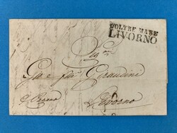 TOSKANA - LIVORNO - SCHIFFSPOST - DESINFIZIERT - TUNIS - 19.9.1847. ...