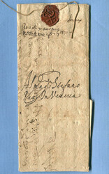 24.2.1589 - REPUBLIK VON VENEDIG - LONDON - VENEZIA - CORSINI. Brief ...
