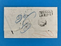 LITAUEN - LIBAU - PARIS - ROTHSCHILD - TAXSTEMPEL - 16.3.1870. ...