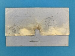 LITAUEN - RIGA - PARIS - TAXSTEMPEL - 21.5.1860. Doppelter Auslands ...