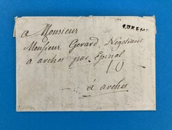 LUXEMBURG - ARLON - ARCHES - 17.5.1758. Auslands Porto-Brief von ...