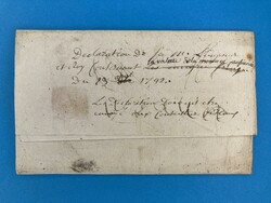 LUXEMBURG - WOLSFELD - BAYERN - 1. KOALITIONSKRIEG - 13.8.1792. ...
