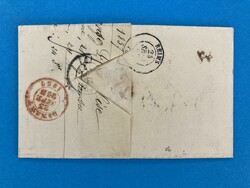 LUXEMBURG - BASTOGNE - RHEIMS - FRANKREICH - TAXSTEMPEL - 21.9.1857. ...