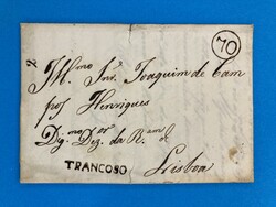 PORTUGAL - TRANCOSO - LISSABON - 2.9.1835. Porto-Brief von Trancoso ...