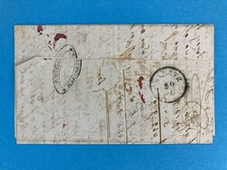 RUMÄNIEN - GALATZ - MANCHESTER - PREUSSEN - 19.1.1858. ...