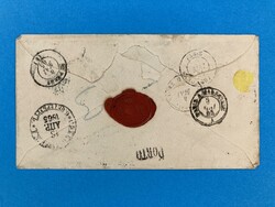 RUSSLAND - ST. PETERSBURG - P. 33. - ST. PERAY - BAHNPOST - 15.4.1865 ...