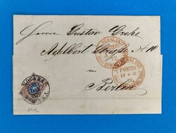 RUSSLAND - MOSCAU - BERLIN - PREUSSEN - BAHNPOST - 30.7.1872. ...