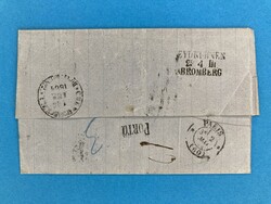 RUSSLAND - ST. PETERSBURG - P. 33. - PARIS - BAHNPOST - 15.4.1864. ...