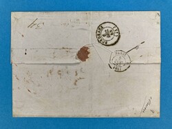 RUSSLAND - MOSCAU - BORDEAUX - 13.11.1853. Auslands Franko-Brief von ...