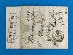 RUSSLAND - ST. PETERSBURG - MAREUIL SUR AY - 15.1.1846. 11 Gramm ...