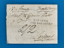 SPANIEN - MADRID - LONDON - ENGLAND - 15.6.1826. Auslands Porto-Brief ...