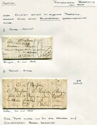 SPANIEN - BURGOS - MILITÄR - FRANZÖSISCHE BESETZUNG 1823 - DOLE - ...