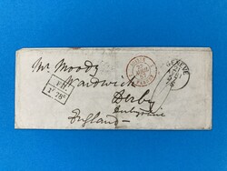 GENF - DERBY - ENGLAND - FERNEY - PARIS - 21.4.1857. Auslands ...