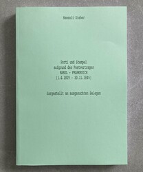 PORTI UND STEMPEL AUFGRUND DES POSTVERTRAGS BASEL-FRANKREICH (1.4 ...