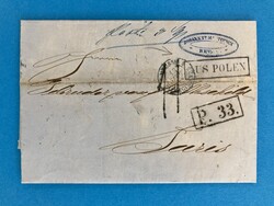 PREUSSEN - REVAL - P. 33. - TALLINN - ESTLAND - PARIS - 21.8.1862. ...