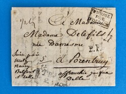 PREUSSEN - TRIER - PORRENTRUY - JURA - SCHWEIZ - 2.10.1826. Auslands ...